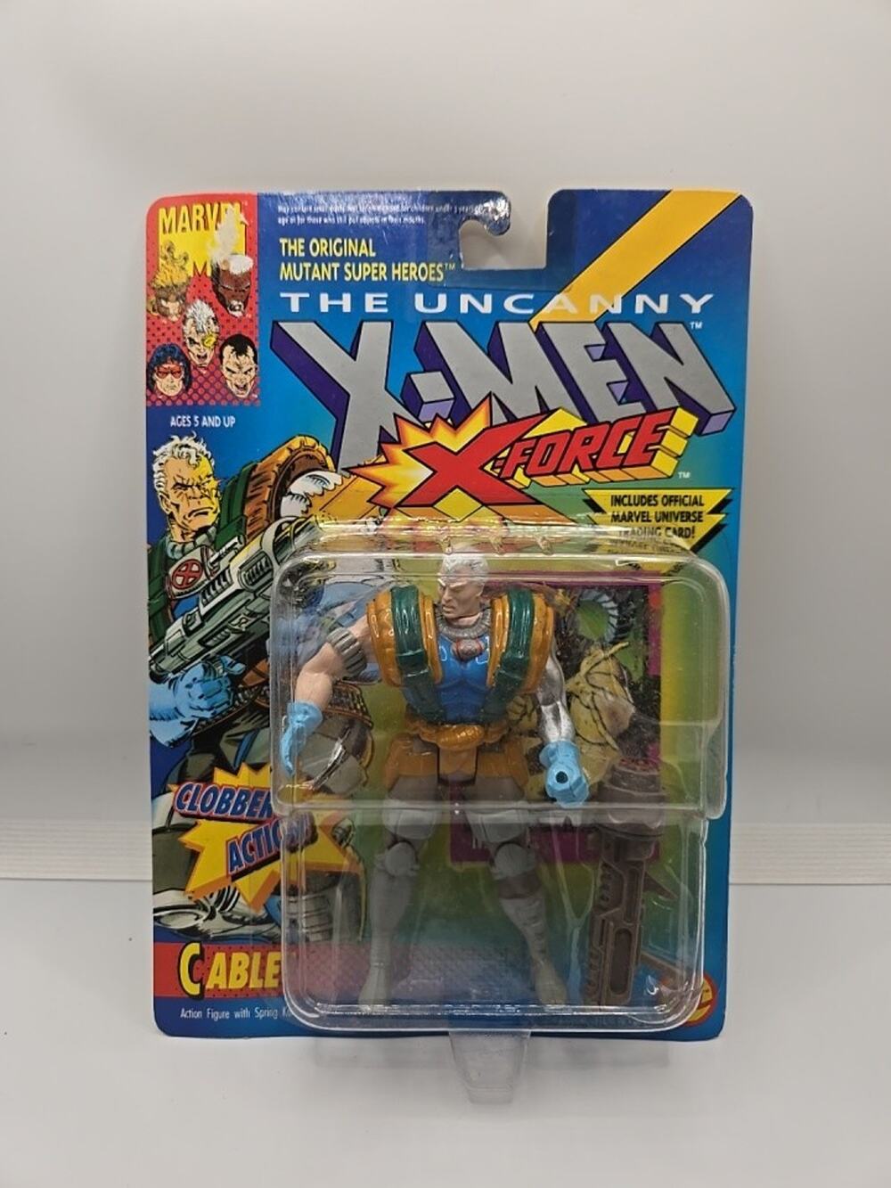 The Uncanny X-Men X-Force Cable 1992 Vintage Toy Action Figure ToyBiz MOC
